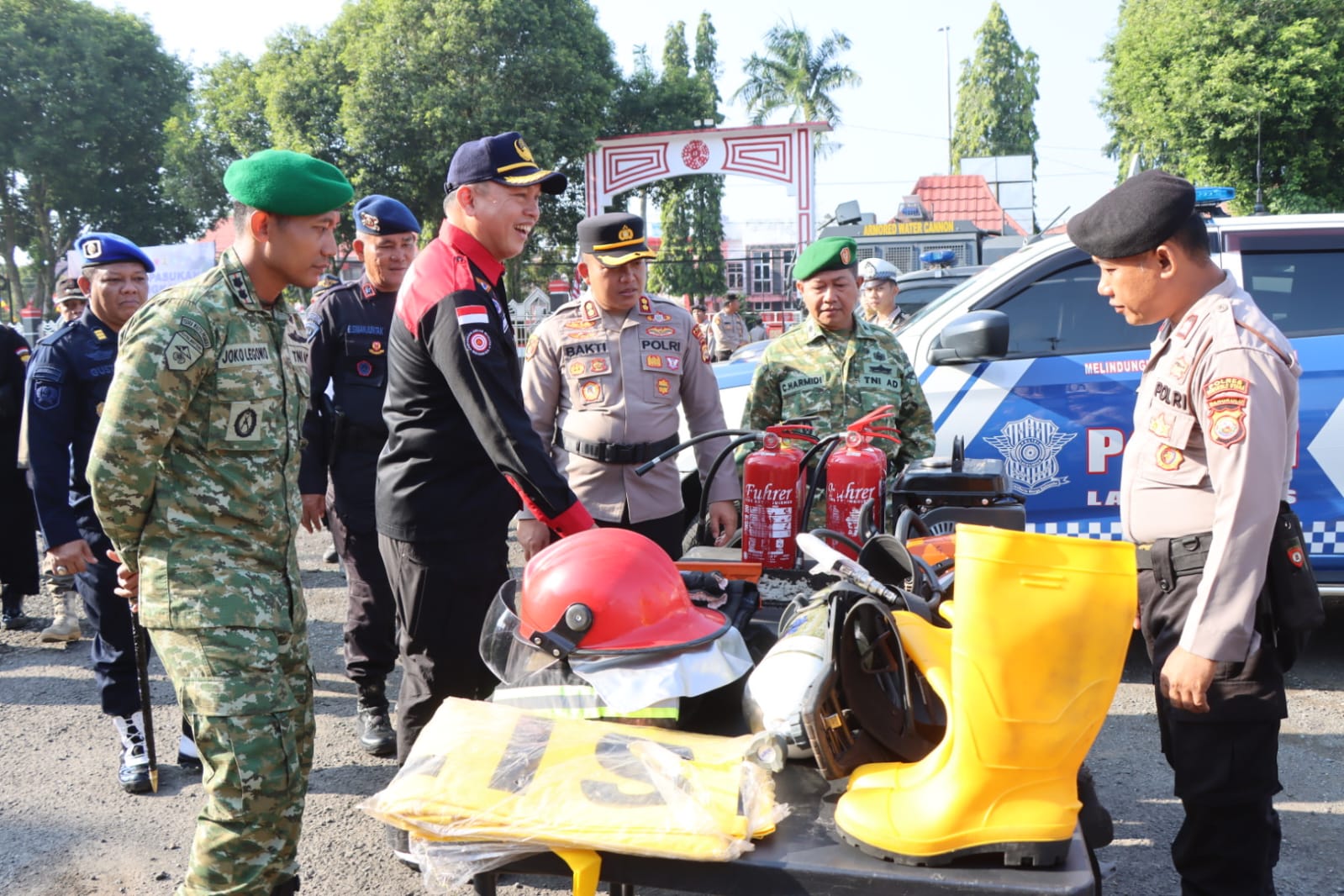 Polres Bengkulu Utara Siaga Tanggap Bencana, Gelar Pasukan dan Peralatan Antisipasi El-Nino dan Karhutla
