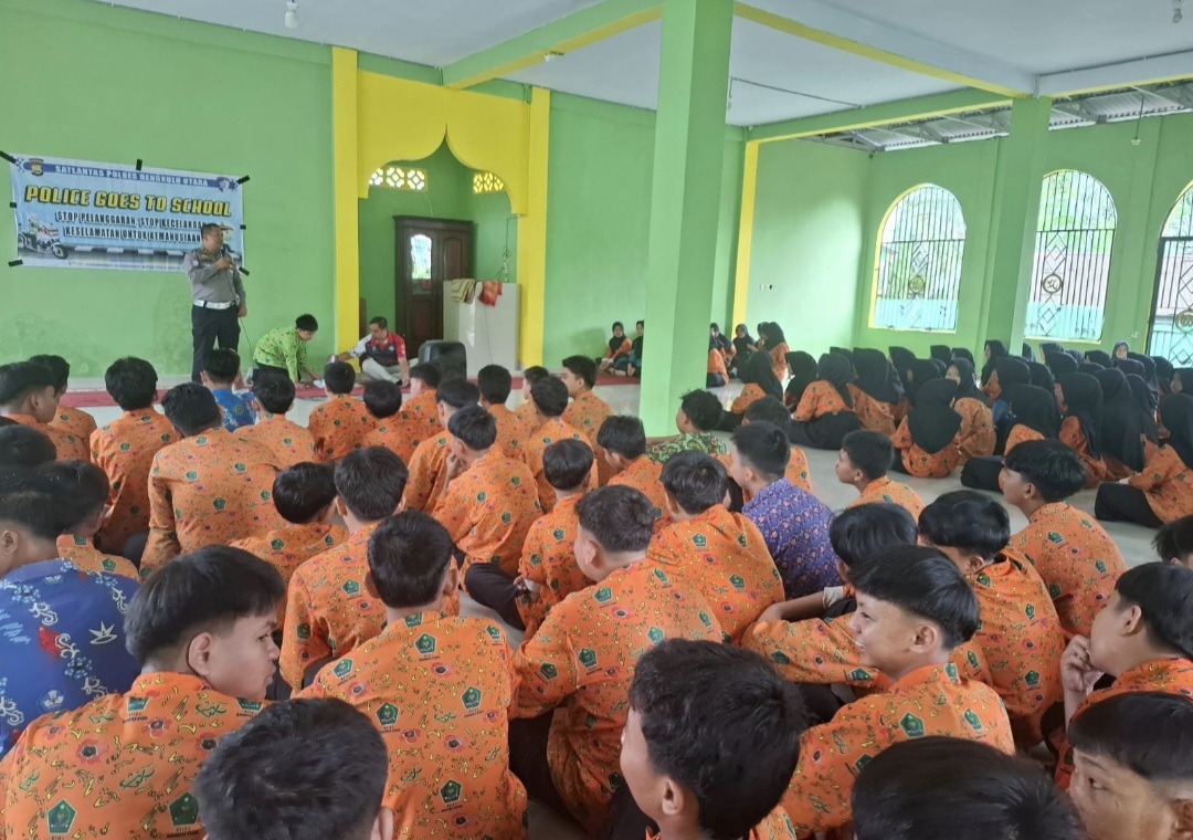 Merajut Keselamatan dari Bangku Sekolah: Aksi Satlantas Polres BU Menyapa Generasi Muda