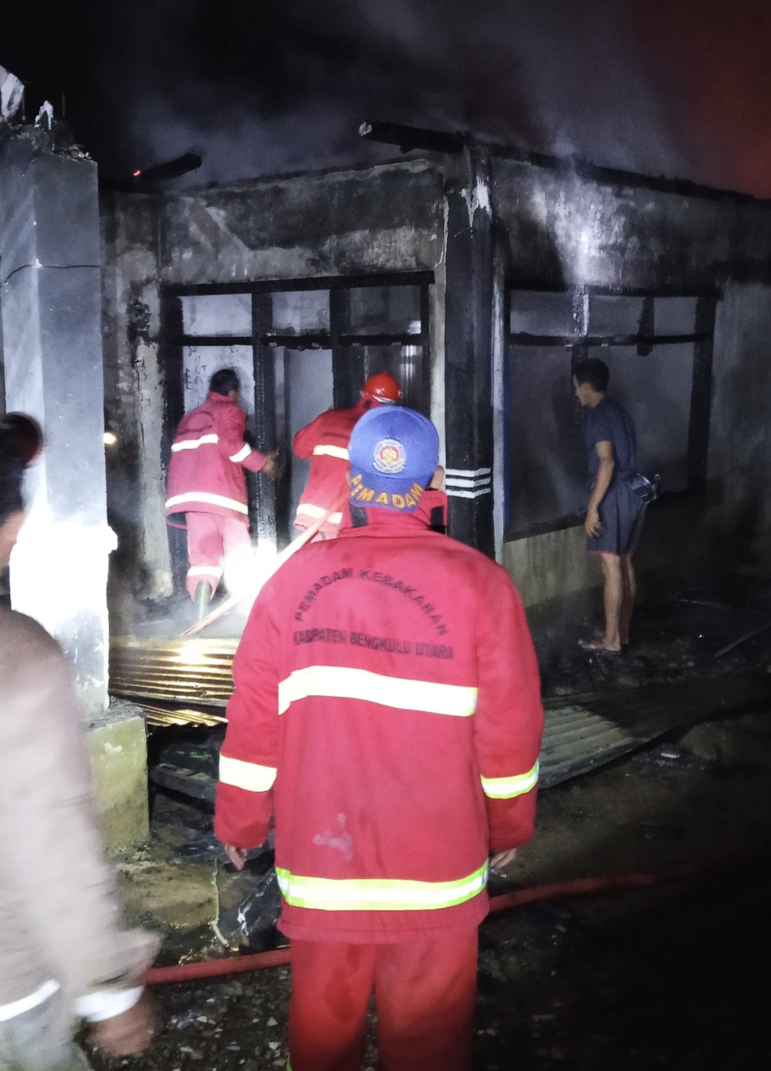 Rumah Ludes Dilalap Jago Merah, Dua Nyawa Melayang Tanpa Sempat Menyelamatkan Diri