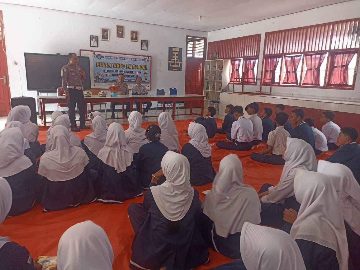Selamatkan Generasi Emas: Satlantas Polres BU Ajak Remaja Tertib Berlalu Lintas dan Hindari Kenakalan Remaja