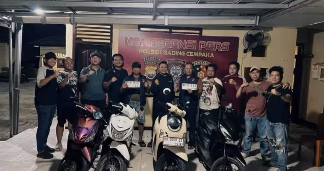 Aksi Kilat Polresta Bengkulu : Ungkap Kasus Curanmor dalam Waktu Kurang dari 24 Jam