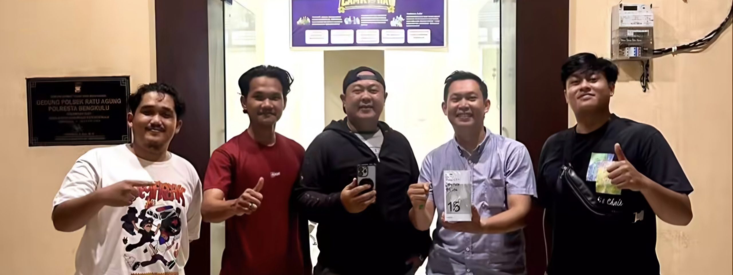 Nekat Curi HP, Pelaku Tak Berkutik Diciduk Polsek Ratu Agung